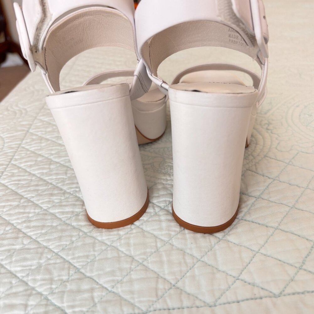White Platform Heels - Jeffrey Campbell - Picture 7 of 9
